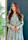 3Pcs Women's Unstitched Embroidered Lawn Suit Hype Hem