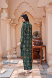 2 Pcs Women's Stitched Linen Printed Shirt & Trouser